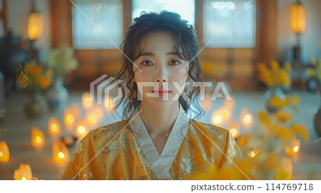Chuseok Festival in Korea 114769718