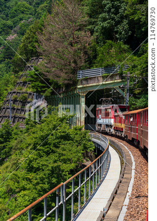Oigawa Railway Ikawa Line Southern Alps Abt Line 114769730