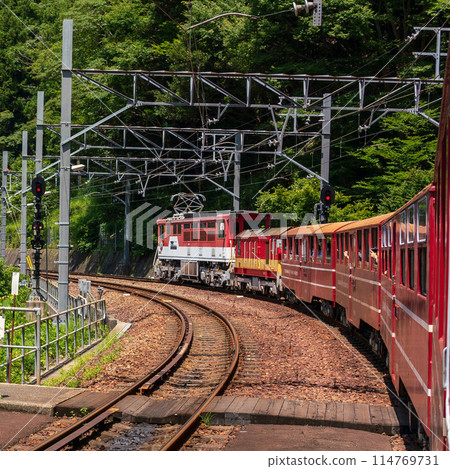 Oigawa Railway Ikawa Line Southern Alps Abt Line 114769731