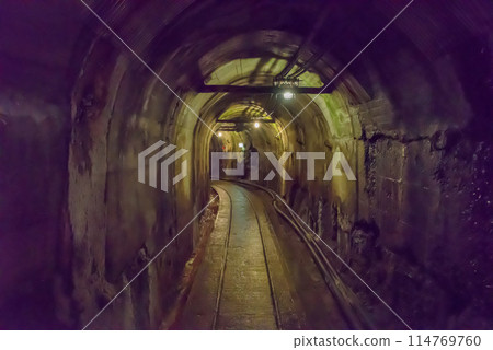 [Historic Site] Sado Gold Mine, Doyuko, Meiji Government Mine Course, Important Cultural Property, Japan 114769760