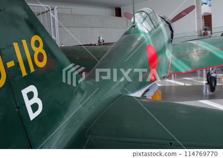 大和博物館展出的零式戰鬥機 大和博物館展出的零式戰鬥機 114769770