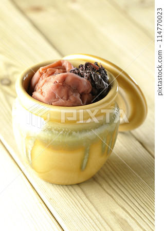 罐子裡的梅乾和紅紫蘇 114770023