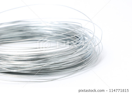 wire, metal, iron, aluminum, coil, work, tie, material, coil, DIY, supplies 114771815