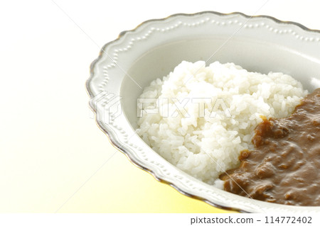 Single shot of simple curry rice Single shot of simple curry rice 114772402