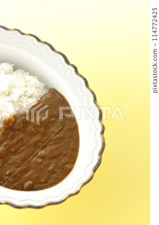 Single shot of simple curry rice Single shot of simple curry rice 114772425