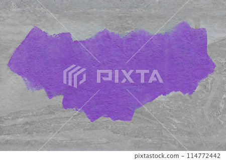 Purple lilac violet paint brush strokes abstract wall design blank space text empty cement background pattern sample Purple lilac violet paint brush strokes abstract wall design blank space text empty cement background pattern sample 114772442