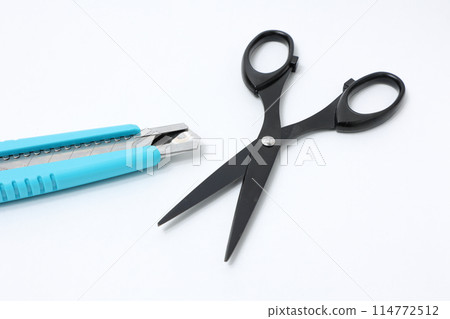 Cutter, scissors, tools, cutting, blade, cutting edge, craft, craft, DIY, small items, daily necessities, scissors, office supplies 114772512