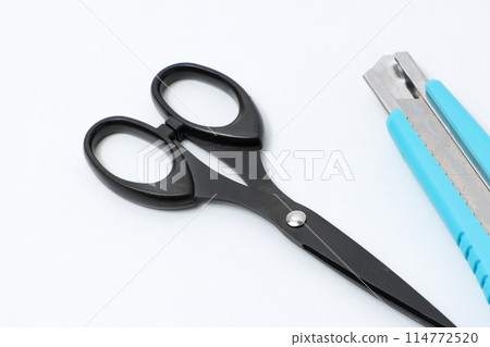 Cutter, scissors, tools, cutting, blade, cutting edge, craft, craft, DIY, small items, daily necessities, scissors, office supplies 114772520