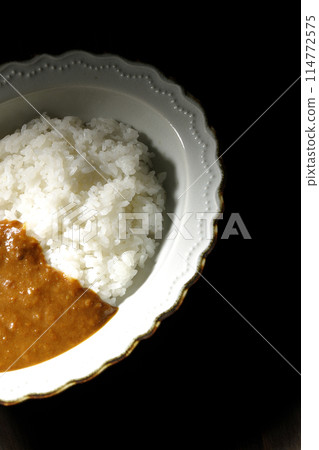 Single shot of simple curry rice Single shot of simple curry rice 114772575