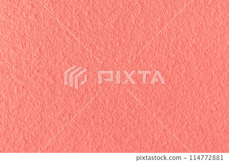 Rough surface concrete wall cement texture background abstract solid peach coarse empty blank color paint 114772881