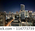 大廈城市夜視圖 114773739