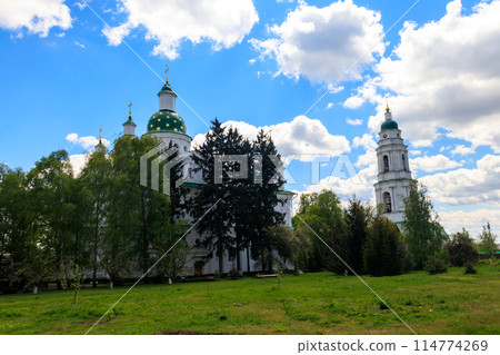 Saviour-Transfiguration Mhar Monastery near Lubny in Poltava region, Ukraine Saviour-Transfiguration Mhar Monastery near Lubny in Poltava region, Ukraine 114774269
