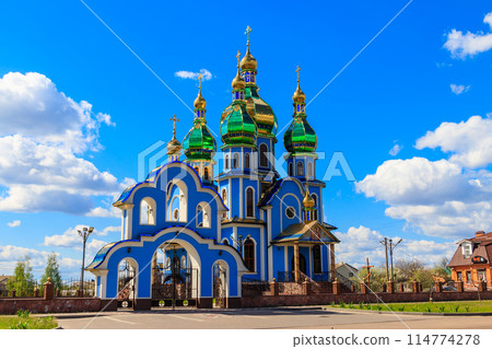Cathedral of St. Vladimir in Pereyaslav, Ukraine Cathedral of St. Vladimir in Pereyaslav, Ukraine 114774278