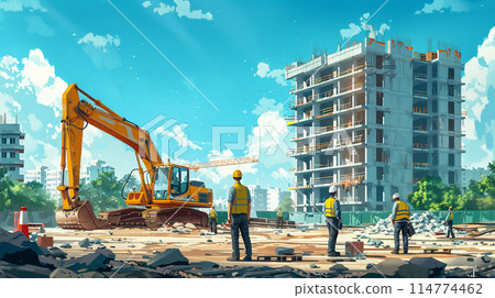 Construction site image 114774462