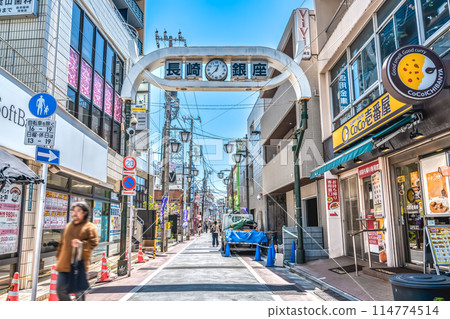 東京豐島區東長崎站的城市景觀 114774514