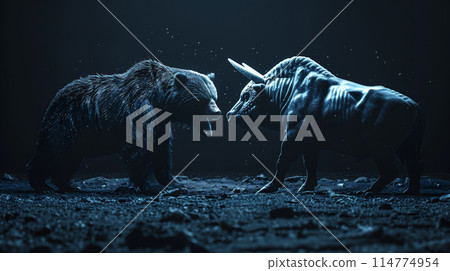 投資牛熊形象 114774954