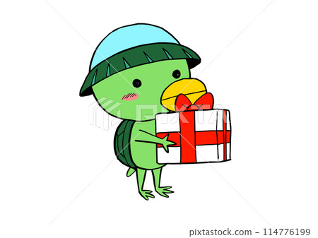 Kappa gift illustration 114776199