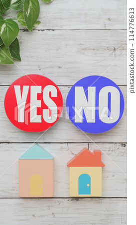 Miniature Houses and YES/NO | Housing Questions, Right and Wrong Answers Images Miniature Houses and YES/NO | Housing Questions, Right and Wrong Answers Images 114776613
