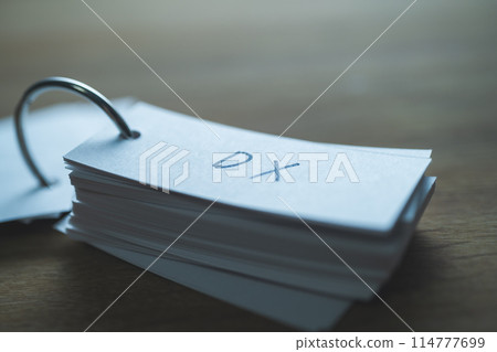 單詞卡 114777699