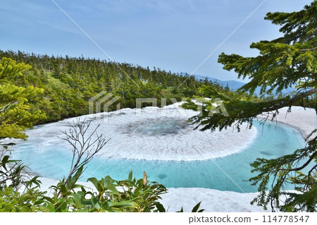Dragon Eye on a clear day in Akita Dragon Eye on a clear day in Akita 114778547