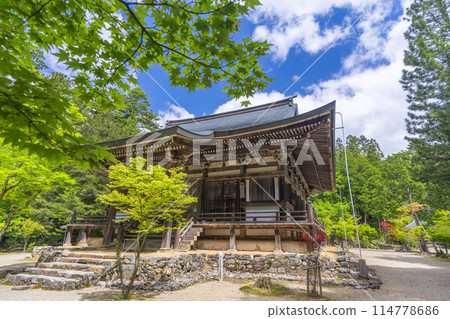 Kyoto's fresh greenery: Jingoji Temple Bishamon-do Kyoto's fresh greenery: Jingoji Temple Bishamon-do 114778686
