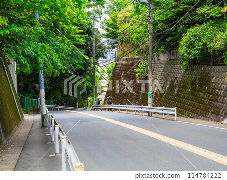 Tokyo Kaminoge Street Inarizaka Tokyo Kaminoge Street Inarizaka 114784222