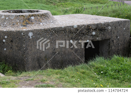 Normandy France D-Day stronghold bunker at Utah beach area. WWII Utah Beach. Veterans Day rememberance. High quality photograph Normandy France D-Day stronghold bunker at Utah beach area. WWII Utah Beach. Veterans Day rememberance. High quality photograph 114784724