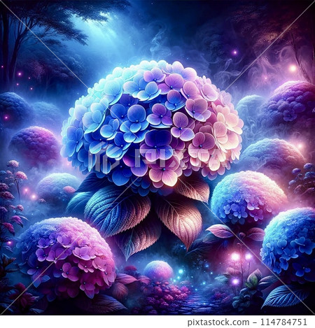 神秘的繡球花 神秘的繡球花 114784751