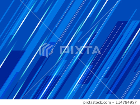 藍色速度線背景 114784957