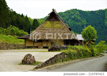 A landscape with architecture with principal ridges A landscape with architecture with principal ridges 114785421