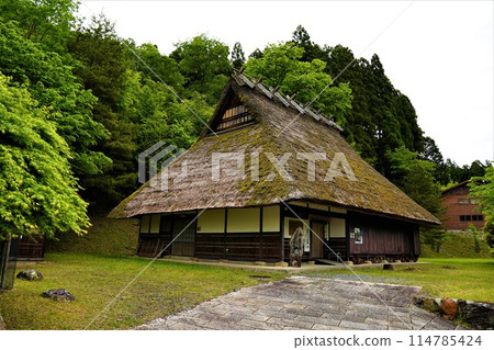 Scenery with a roof 114785424