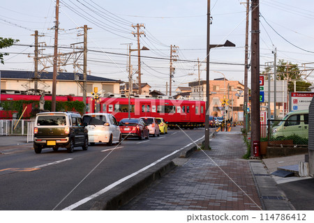 Scenery around Shinmaiko Station 114786412