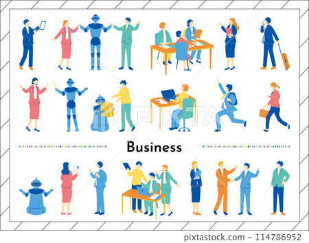 商業場景人物素材合集 114786952