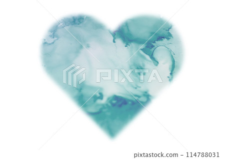 Watercolor heart Watercolor heart 114788031