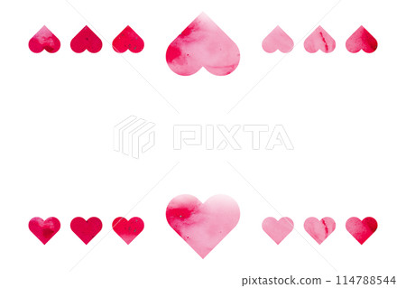 可愛的心形相框 114788544