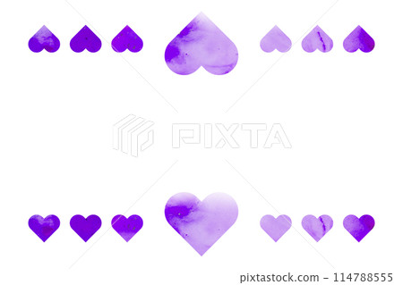 可愛的心形相框 可愛的心形相框 114788555