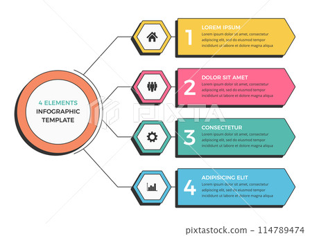Infographic Template - 4 Options 114789474