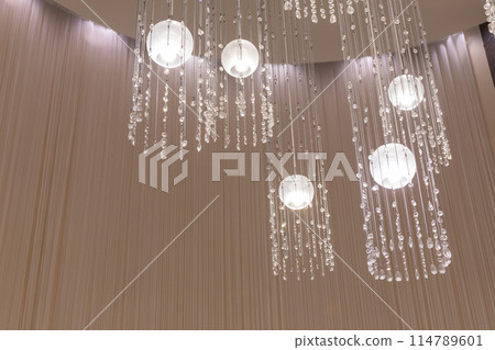 Glittering Chandelier Glittering Chandelier 114789601