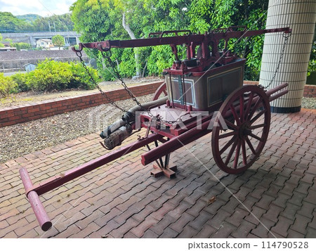 人力消防泵浦車 114790528