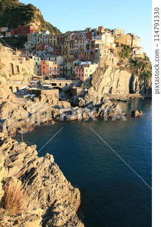 Cinque Terre houses in Italy Cinque Terre houses in Italy 114791330