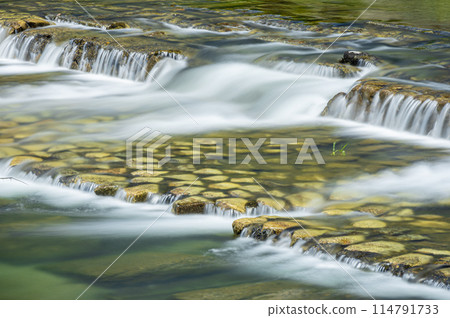 鴨川堰上流下的水 114791733