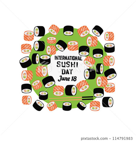international sushi day international sushi day 114791983