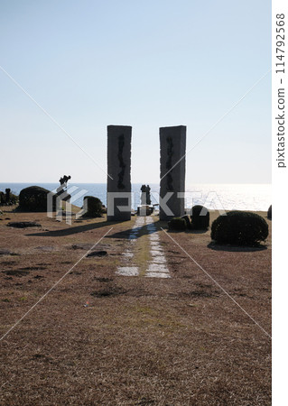 Natural scenery at Hanase Nozomi Park, where people pray for peace Natural scenery at Hanase Nozomi Park, where people pray for peace 114792568