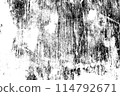 Monochrome black and white grunge scratch texture abstract background 114792671