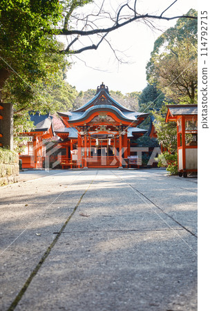 平神神社的低角度視圖 平神神社的低角度視圖 114792715