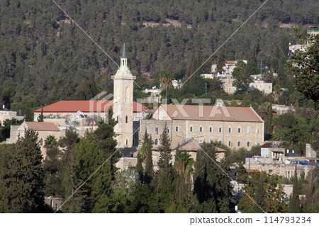 The Church of Saint John the Baptist in the village of Ein Karem, near Jerusalem, Israel The Church of Saint John the Baptist in the village of Ein Karem, near Jerusalem, Israel 114793234