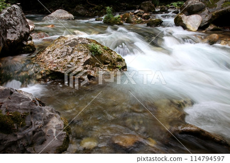 Crni Drim River in Macedonia 114794597