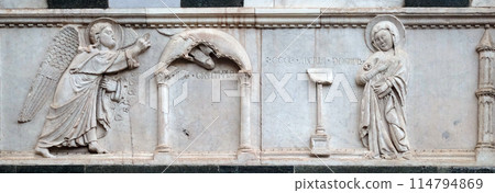The Annunciation of the Virgin Mary, Cattedrale di Santa Maria del Fiore (Cathedral of Saint Mary of the Flower), Florence, Italy The Annunciation of the Virgin Mary, Cattedrale di Santa Maria del Fiore (Cathedral of Saint Mary of the Flower), Florence, Italy 114794869