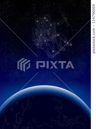 雙子座在空中奔跑 雙子座在空中奔跑 114796009