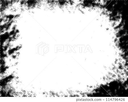 Black and white grunge. Distress overlay texture. Abstract surface dust and rough dirty wall background concept. Distress illustration simply place over object to create grunge effect. Vector EPS10. 114796426